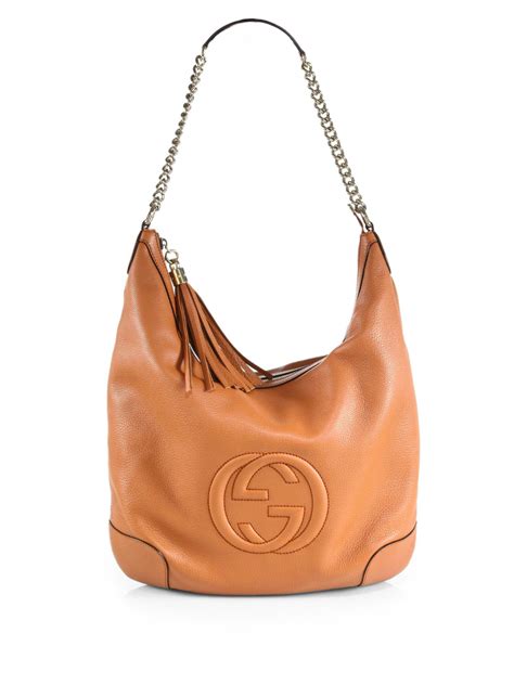 gucci soho hobo chain|gucci soho hobo shoulder bag.